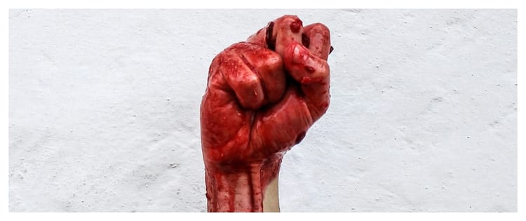 Punching Bag, Empty Chair.